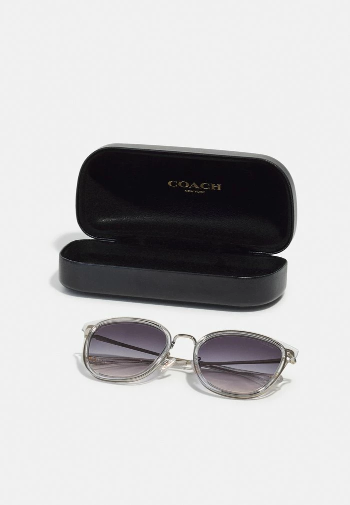 Hot Sale 🔔 Coach 👓 Sunglasses - Light Gold-coloured/crystal ⭐ 3 Hot Sale 🔔 Coach 👓 Sunglasses - Light Gold-coloured/crystal ⭐ - Image 3