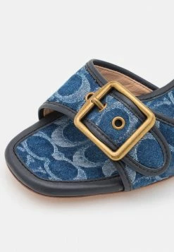 Top 10 ⭐ Coach MARGOT - Heeled Mules - Denim ✔️ -Coach Sales 076b014a041741d8be47b0e9be570bff