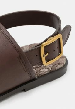 Flash Sale 😉 Coach TWO STRAP - 🩴 Sandals - Maple ✨ -Coach Sales 0a131bf2d9194bf2a396ac2bf6de21fb