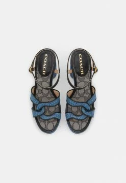 Hot Sale 😍 Coach TALINA - Platform 🩴 Sandals - Black 👍 -Coach Sales 0a5f48c6b75a4957b6f9c98c584f99f8