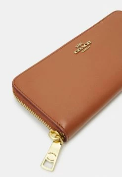 Best deal 🔔 Coach SLIM ACCORDION ZIP - Wallet - Saddle 🌟 -Coach Sales 12e73a67f8674f0e8cdcdae2927d84b5