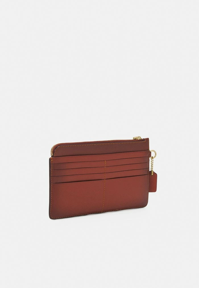 Deals 🌟 Coach 🧥 COATED SIGNATURE ZIP WRISTLET - Wallet - Tan/rust 🥰 2 Deals 🌟 Coach 🧥 COATED SIGNATURE ZIP WRISTLET - Wallet - Tan/rust 🥰 - Image 2