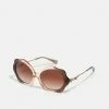 Buy 💯 Coach 👓 Sunglasses - Transparent Brown ✨
