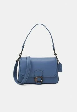 Coupon 🧨 Coach SOFT SHOULDER - 👜 Handbag - Washed Chambray 🔔