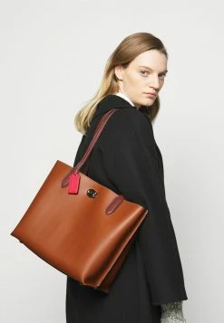 Best reviews of 😉 Coach SIGNATURE INTERIOR WILLOW - 👜 Handbag - Saddle 🔥