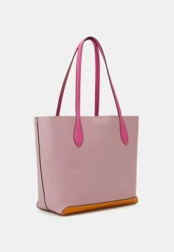 Deals 🛒 Coach COLORBLOCK KIA TOTE - 👜 Handbag - Carnation Multi ✔️ -Coach Sales 1acae65c6b504fb2a3c77a2574777028