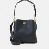 Buy ❤️ Coach WILLOW BUCKET - 👜 Handbag - Midnight Navy Multi 👍