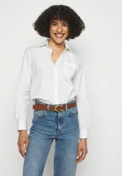 Hot Sale 😍 Coach SCULPTED REVERSIBLE BELT - Belt - Saddle/red ✔️