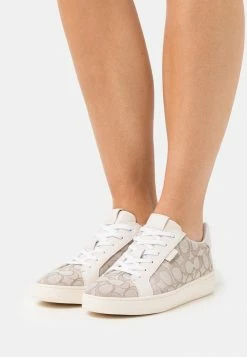 Best Sale ⌛ Coach JACQUARD - Trainers - Stone/chalk ❤️
