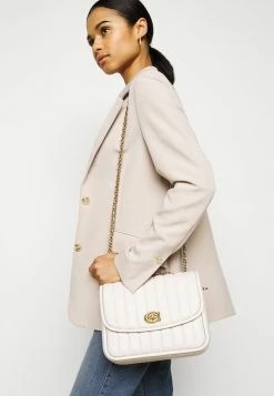 Brand new ✔️ Coach QUILTED MADISON SHOULDER BAG - Across Body Bag - Chalk 🧨