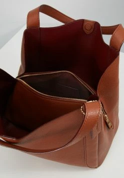 Outlet ✨ Coach POLISHED HADLEY - 👜 Handbag - Saddle 👏 -Coach Sales 2480f726e40740d0a298204bc6024ba8