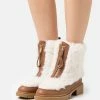 Outlet 🌟 Coach LEONA BOOT - Platform Ankle 🥾 Boots - Honey 🌟
