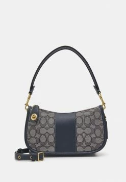 Best deal 🔔 Coach ORIGINALS SIGNATURE SWINGER - 👜 Handbag - Midnight Navy ⌛