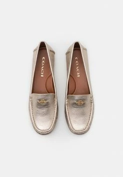 Best Sale 😀 Coach MARLEY METALLIC DRIVER - Moccasins - Champagne ✔️ -Coach Sales 2a1c9ab6e00d450380ac9707fa12f8b2
