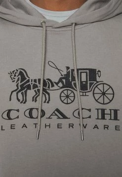 Cheap 🥰 Coach EVERGREEN HORSE AND CARRIAGE HOODIE - Hoodie - Gray ✔️ -Coach Sales 2a3dc3a11f884e71aa0f1f230b0f45eb