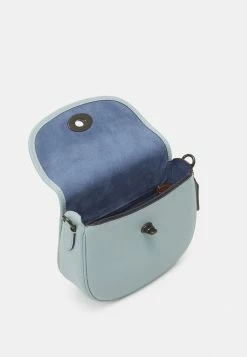 Cheap 🧨 Coach POLISHED PEBBLE WILLOW SADDLE BAG - Across Body Bag - Aqua 👏 -Coach Sales 2f7ce4621dc74a988f1af7b3b4d823ac