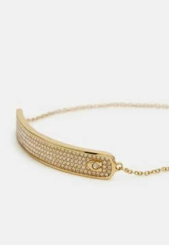 Cheapest 😀 Coach PAVE SLIDER BRACELET - Bracelet - Gold-coloured 😉 -Coach Sales 320538b1ca664517a518ccd3e85ae17b