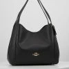 Best Pirce 🌟 Coach POLISHED HADLEY - 👜 Handbag - Black 🔥