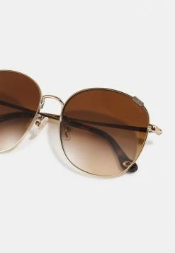 Budget ✨ Coach 👓 Sunglasses - Shiny Light Gold-coloured 🎉 -Coach Sales 33d116e7c9e04b04ba464afb9bcb8ffb