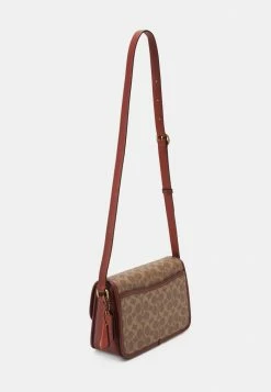 Cheap 🥰 Coach 🧥 COATED SIGNATURE STUDIO SHOULDER BAG - 👜 Handbag - Tan/rust 😍 -Coach Sales 3403656dec59476a857d94396a1c714b