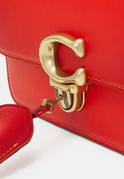 Brand new 😉 Coach STUDIO SHOULDER - Across Body Bag - Red Orange 🎉 -Coach Sales 3496b033626a452685425c09cbe6e2e9