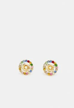 Best Pirce 🤩 Coach MULTI STUD EARRINGS - Earrings - Gold-coloured/multicolor 🔔