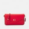 New ❤️ Coach SIGNATURE CROSSBODY - Across Body Bag - Sport Red 😀