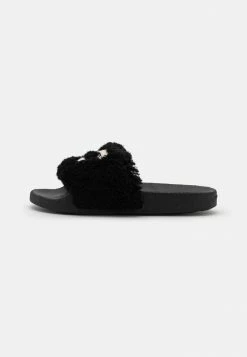 Outlet 🛒 Coach ULLA SLIDE - Mules - Black 💯