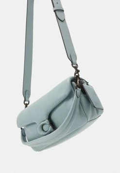 New ⭐ Coach COVERED CLOSURE PILLOW TABBY SHOULDER - 👜 Handbag - Aqua 🎁 -Coach Sales 4275bcbed368443292a2e97925bc8798