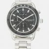Best deal ❤️ Coach CRUISER UNISEX - Chronograph ⌚ Watch - Silver-coloured/black 🤩