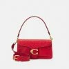 Discount 😍 Coach SIGNATURE TABBY SHOULDER BAG - 👜 Handbag - Sport Red ❤️