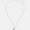Top 10 👏 Coach PAVE REXY PENDANT NECKLACE - Necklace - Gold-coloured ⌛
