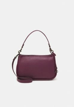 Budget 🥰 Coach SOFT PEBBLE - Across Body Bag - Deep Berry 🔔
