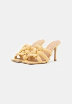 Discount 🎉 Coach KELLIE - Heeled Mules - Vanilla 🤩 -Coach Sales 4f686767a7514ab0bc5ff3df7ae3694b