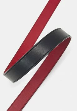 Cheap 🧨 Coach SCULPTED REVERSIBLE BELT - Belt - Black/red 🎉 -Coach Sales 524f696228774cbaa90914623ef81f0a