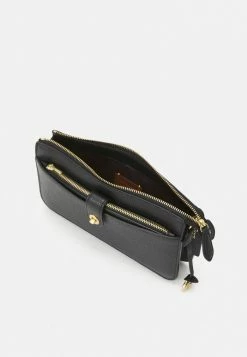 New ⌛ Coach PEBBLED LEATHER NOA - Across Body Bag - Black 💯 -Coach Sales 543f29492a4b44d4842c466518250c1b