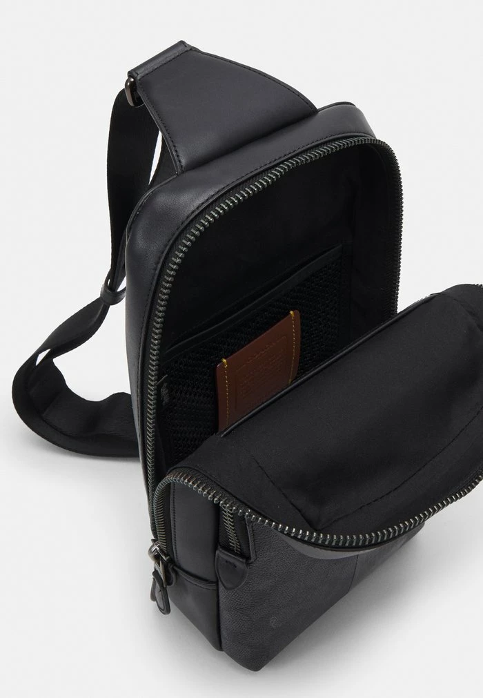 Best Pirce 🌟 Coach SIGNATURE GOTHAM PACK UNISEX - Across Body Bag - Charcoal/black 🌟 3 Best Pirce 🌟 Coach SIGNATURE GOTHAM PACK UNISEX - Across Body Bag - Charcoal/black 🌟 - Image 3