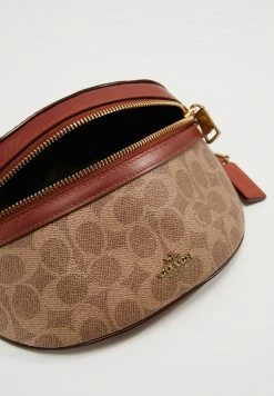 Flash Sale 🔔 Coach 🧥 COATED SIGNATURE FANNY PACK - Bum Bag - Tan Rust ✔️ -Coach Sales 54e4aea84d624ac49f95e760aa50e18b