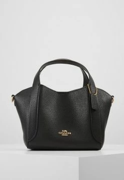 New 🤩 Coach POLISHED PEBBLE HADLEY HOBO - 👜 Handbag - Black 🎁 -Coach Sales 551e4e21b9884c5f9cb4bce8f94b8f62