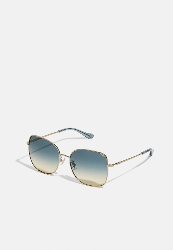Outlet 🔔 Coach 👓 Sunglasses - Shiny Light Gold 👏 1 Outlet 🔔 Coach 👓 Sunglasses - Shiny Light Gold 👏