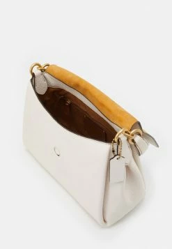 Outlet ✨ Coach SOFT PEBBLE MAY SHOULDER BAG - 👜 Handbag - Chalk 👏 -Coach Sales 56bba6919c954c4bbbdde234b9f2a0b5