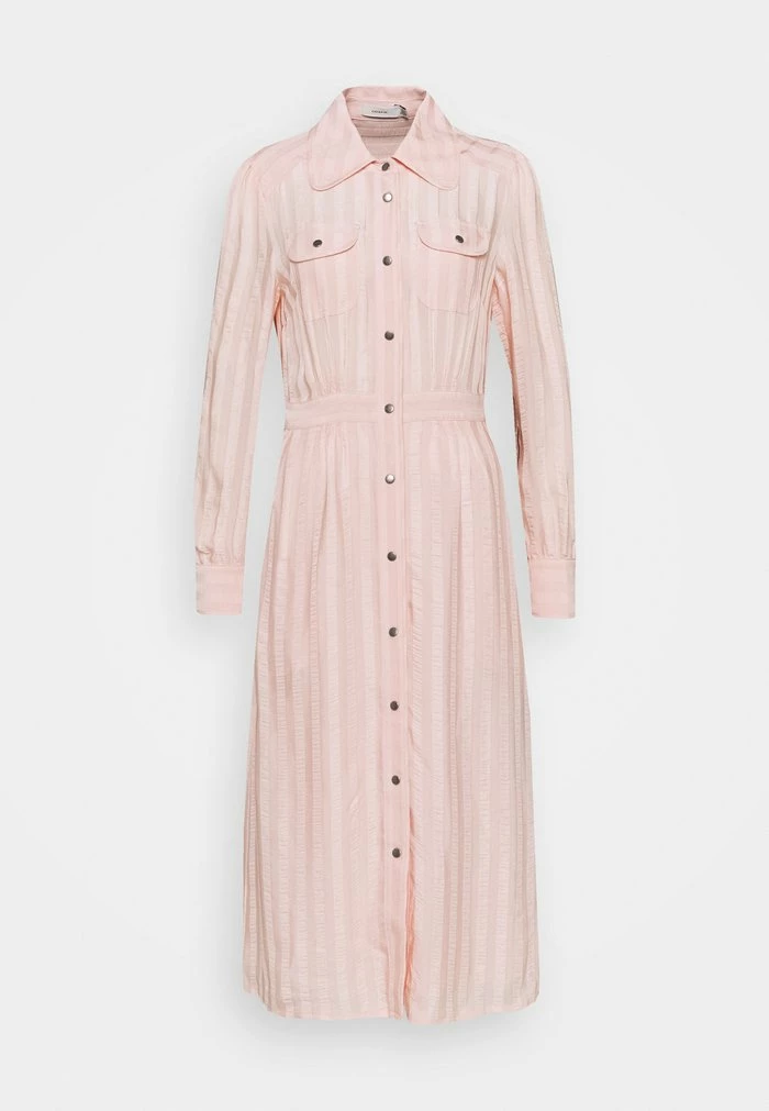 Promo 🥰 Coach LONG STRIPED 👗 DRESS - 👚 Shirt 👗 DRESS - Cloud Pink 👍 1 Promo 🥰 Coach LONG STRIPED 👗 DRESS - 👚 Shirt 👗 DRESS - Cloud Pink 👍