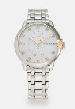 Best deal 🔔 Coach ARDEN - Chronograph ⌚ Watch - Silver-coloured/white 🔔