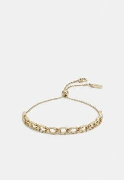 Best Pirce 🎁 Coach FRIENDSHIP SLIDER BRACELET - Bracelet - Gold-coloured 🧨