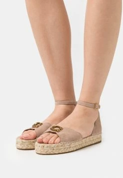 Best deal 🎉 Coach DILLON - Platform 🩴 Sandals - Taupe 👏