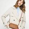 Cheap 🎁 Coach COLORBLOCK 🧥 COATED SIGNATURE KIRA CROSSBODY - Across Body Bag - Tan Rust 🌟