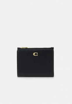 Cheapest 🥰 Coach REFINED BIFOLD SNAP WALLET - Wallet - Black 🌟