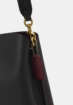 Cheapest 🎉 Coach POLISHED PEBBLE WILLOW SHOULDER BAG - 👜 Handbag - Black ✨ -Coach Sales 65f1965a898c4d62acde556f977426ee