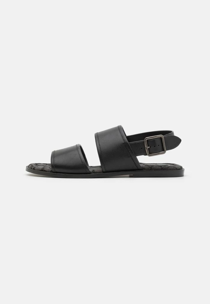 Promo 🔥 Coach TWO STRAP - 🩴 Sandals - Black 💯 1 Promo 🔥 Coach TWO STRAP - 🩴 Sandals - Black 💯