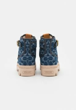 Best Pirce 🎉 Coach TROOPER MID TOP - Ankle 🥾 Boots - Denim 🔔 10 Best Pirce 🎉 Coach TROOPER MID TOP - Ankle 🥾 Boots - Denim 🔔 -Coach Sales 6b641836f5d547dfbd8a1ed7987cc265